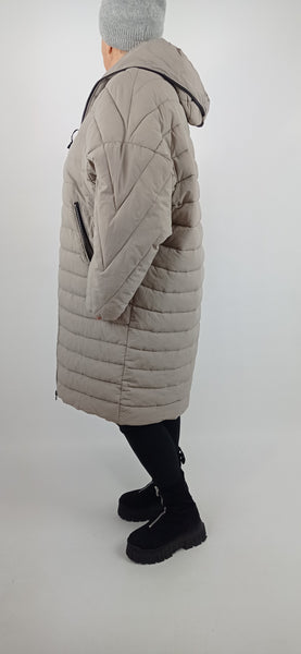 Ladies Plus Size Puffer Coat